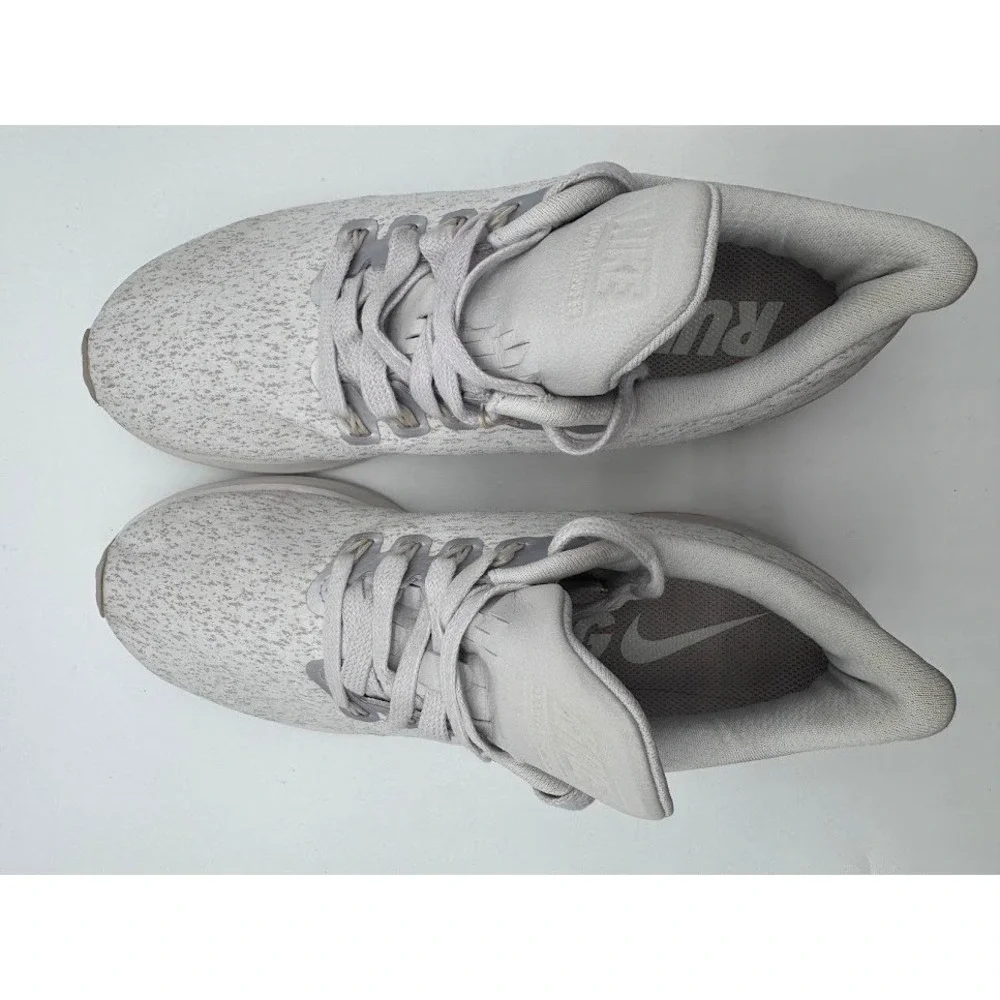 Nike Air Zoom Pegasus 35 Womens 9.5 Grey White Running Shoes AH8392-002 Sneakers
